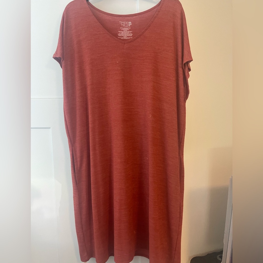 Casual dress with pockets